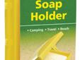 Soap HolderFeatures:- Keeps bar soap handy in a virtually unbreakable plastic container
Manufacturer: Coghlans
Model: 658
Condition: New
Availability: In Stock
Source: http://www.manventureoutpost.com/products/Coghlans-658-Soap-Holder.html?google=1