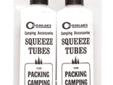 Squeeze TubesFeatures:- These reusable plastic squeeze tubes are packed two to a poly bag with header card complete with end clips- The tubes are made from food safe polyethylene and are BPA Free- Size: 2? x 6-1/2? (5.1 x 16.5 cm) Two tubes to a package