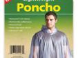Clear Rain PonchoFeatures:- Clear rain poncho made from waterproof vinyl material with electronically welded seams - This waterproof poncho includes attached hood with PVC snap button closures on sides- One size fits all
Manufacturer: Coghlans
Model: