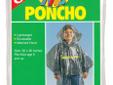 Coghlans Poncho for Kids 242
Manufacturer: Coghlans
Model: 242
Condition: New
Availability: In Stock
Source: http://www.fedtacticaldirect.com/product.asp?itemid=45614