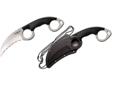 Cold Steel's Double Agent neck knives possess a significant set of advantages worth noting. Designed by Zach Whitson, with a Karambit Point blade style, they're thin, flat, and super light (a little over 3 ounces including sheath). This makes them easy to
