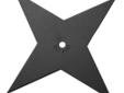 Used for centuries in China and Japan, the Sure Strike Throwing Star consists of no more than a flat piece of steel with 3 or more points. If you throw it overhand like a baseball, side arm, underarm or back hand like a flying saucer, it hits on at least