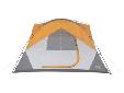 Instant Dome 7 WeatherTec System Keeps you dry Guaranteed Sets up in less than 60 seconds No assembly required, poles are pre-attached to tent Built-in rainfly Maximum ventilation, four auto-roll windows Heavy duty 75D fabric Structure: Instant Dome Tent