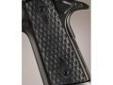 "
Hogue 45109 Colt & 1911 Government S&A Mag Well Grips Chain Link, G-10 Solid Black
Hogue Extreme G-10 grips are made from high strength G-10 composite. The materials used in the production of the Extreme Series G-10 Grip make for a first class product