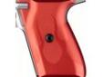 "
Hogue 43132 Colt & 1911 Officer's Grips Flame, Aluminum Red Anodized
Hogue Extreme Series Aluminum grips are precision machined from solid billet stock Aerospace grade 6061 T6 aluminum. Carefully engineered and sized for ultimate fit, form and function,