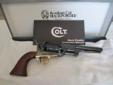 Up for sale is a Colt Black Powder Signature Series 3rd model Dragoon in .44. This revolver has been gently fired and is still in near mint condition. The Signature Series or third generation were made in the late 1990's. It comes with the original box