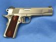 Manufacturer: Colt
Model: Government
Caliber: .45 ACP
Barrel Length: 5 inch
Capacity: 8
Frame Finish: Stainless
Slide Finish: Stainless
Grips: Wood
The Colt XSE Series features everything that top shooters demand in a pistol. The foundation for these