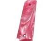 "
Hogue 45518 Colt Government Ambidextrous Safety Cut, Polymer Grip Panels Pink Pearl
Hogue Polymer Grip Panels, Ambidextrous Safety Cut
- Pink Pearl
- Fits: Colt Government Full Size Auto (Including: .45, 9mm, .22, .38. 10mm Delta, Springfield Armory,