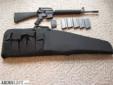 This is an excellent shooting AR-15 mt6700c rifle,wtih 20inch barrel in 223 caliber, hardly used and broken in according to manuel,comes with 5 20rd clips and the original 5 round clip plus a brand new Mil-Tech padded case with clip pockets,also comes