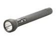 "
Streamlight 25200 SL-20LP Flashlight Black, NiCad, No Charger
Feature packed, the SL-20LP full sized professional grade, high-intensity, rechargeable flashlight offers 3 microprocessor controlled variable intensity modes, strobe mode and the latest in