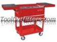 "
Sunex 8035R SUN8035R Compact Slide Top Utility Cart - Red
Features and Benefits:
Locking slide top provides greater work surface reach
450 lbs. rated capacity
Includes 2, 3" deep matching drawers
Heavy duty
Oversized 5â casters and wheels
In an effort