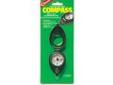 Coghlans 0448 Compass with LED
Liquid filled compass with LED illuminated dial. Lid with built-in magnifier. Bezel with direction setting arrow. Batteries included.Price: $4.79
Source: http://www.sportsmanstooloutfitters.com/compass-with-led.html