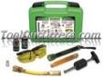 "
Tracer Products TP-8647 TRATP8647 Complete OPTIMAX Jr.â¢ /EZ-Jectâ¢ A/C and Fluid Leak Detection Kit
Features and Benefits:
OPTIMAX Jrâ¢ high intensity leak detection flashlight
EZ-Jectâ¢ A/C dye injector assembly
0.5 oz. EZ-Ject universal A/C dye cartridge