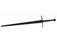 "
CAS Hanwei PR9011 Composite Longsword Black Blade, Black Guard, Handle, Pommel
The blades are designed to flex in the last one-third of their length towards the tip, allowing for much safer thrusting than with conventional wooden wasters or shinai. The