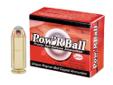 CorBon Pow'rBall 10MM, 135Gr Pow'rBall, 20 Rounds. The patented Pow'RBall projectile is a JHP bullet with a polymer ball crimped in the tip. This tip enhances feeding in those finicky feeding pistols but it also delays the expansion of the projectile when