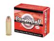 CorBon Pow'rBall 38 Super, 100Gr Pow'rBall, 20 Rounds. The patented Pow'RBall projectile is a JHP bullet with a polymer ball crimped in the tip. This tip enhances feeding in those finicky feeding pistols but it also delays the expansion of the projectile