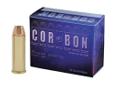 CorBon Self Defense 44 Special, 165Gr Jacketed Hollow Point, 20 Rounds. CORBON's Traditional Jacketed Hollow Point ammunition made its reputation with high velocity loads. High velocity, combined with their exclusively designed jacketed hollow point