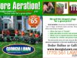 Core Aeration of your homes lawn - ONLY $65.00 We also can provide overseeding, lime and fertilization. Using only PREMIUM Titan RX Seed. Call us at (770) 561-LAWN or visit us at www.Georgialawn.com