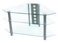 â·â· Corner TV Stand: Glass/Steel Corner TV Stand - Clear/ Chrome (44") For Sales
â·â· Corner TV Stand: Glass/Steel Corner TV Stand - Clear/ Chrome (44") For Sales
Â Best Deals !
Product Details :
Find entertainment units at ! Place your television in the