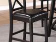 Contact the seller
Coaster Furniture RUSTIC OAK/BLACK CST-104179, Function is fashion with the Austin collection. Square/round counter height table features four drop leafs to convert the table from 44" square to 60" round. Underneath the table top are