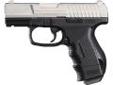 "
Umarex USA 2252208 CP99 Compact, Black/Nickel,.177 BB
This compacted version of the Walther P99 is modeled after the gun used by special forces as their back-up pistol. This popular CO2 powered BB air pistol captures realism with its BLOWBACK,