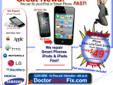 Cracked iPhone or iPod Screen? - Repair low as $39.95 - HTC, T Mobile, AT&T , Sprint Repair. Also iPod Touch Repair by DoctorQuickFix an industry Nationwide leader in iPhone Screen Replacement and iPod Touch Screen Repair - Repair for iPhone 4, 4G, 3G,3Gs