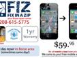 If you would like to set up a repair contact Al, call (208) 615-5775 or schedule online at www.FixInaZipBOISE.com.
Has your iPhone or iPod Touch been exposed to water or liquids?
We have a unique process that gives us about 90% success on getting your