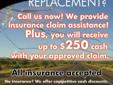 We will replace your cracked windshield or auto glass and process your insurance claim.
Our technicians will come to your home or work at no extra charge.
PLUS, we will send you an incentive check!!!
FREE CASH! FREE GLASS! NO GIMMICKS! JUST GREAT DEALS