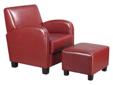 Crimson Red Office Star Club Chair Best Deals !
Crimson Red Office Star Club Chair
Â Best Deals !
Product Details :
Look forward to relaxing in your living room with this comfortable club chair and matching ottoman. The crimson-red chair will fit right in