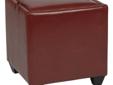 Crimson Red Office Star Storage Ottoman Best Deals !
Crimson Red Office Star Storage Ottoman
Â Best Deals !
Product Details :
Features: Storage, Removable Cover. Frame Material: Hardwood. Leg Material: Wood. Wood Finish: Espresso. Textile Material: 100 %
