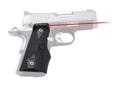 Crimson Trace 1911 Officer, Defender Side Activation Laser Grip Black. The Crimson Trace laser grip for 1911 Officer, Defender handguns has revolutionized handgun sighting technology. Simply removing the existing grips and replacing them with laser grips