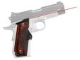 Description: Natural Rosewood, Micro-Compact Diode, Fits Ambi-Safety Models, Front ActivationFinish/Color: Natural RosewoodFit: 1911 Round Heel Government/CommanderModel: Master SeriesType: LaserGrip
Manufacturer: Crimson Trace
Model: LG-907
Condition: