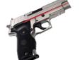 Featuring Crimson Trace's rubber overmold construction around a sturdy polymer grip frame, these Lasergrips provide great comfort and control for your SiG P220 series pistol. The 5mw peak, 633nm, class IIIa laser is the maximum output allowed by law, and