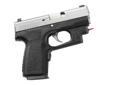 The LG-434 Laserguard for Kahr .45 caliber pistols gives concealed carry customers an instinctive, front activation point that requires no thought to operate. Simply grip the gun normally and the Laserguard activates, instantly painting a bright red dot