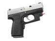 The LG-434 Laserguard for Kahr .45 caliber pistols gives concealed carry customers an instinctive, front activation point that requires no thought to operate. Simply grip the gun normally and the Laserguard activates, instantly painting a bright red dot
