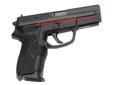 Sig Pro LasergripsFeaturing Crimson Trace's rubber overmold construction around a sturdy polymer grip frame, these Lasergrips provide great comfort and control for your SiG Pro series pistols. On the SP2022, Crimson Trace Lasergrips provide instinctive