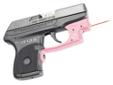 Crimson Trace Pink Laserguard for Ruger LCP - Red Laser. The LG-431 laser sight seamlessly attaches to the trigger guard and features instinctive front activation: the laser immediately springs to life as you hold the pistol naturally. The beam is