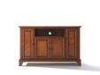 Constructed of solid hardwood and wood veneers, this cabinet is designed for longevity. The rich, hand rubbed, multi-step Classic Cherry finish is perfect for blending with the family of furniture that is already part of your home. Antique Brass finish