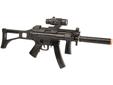 Electronic Airsoft Rifle TACR71, Black - Full or Semi-auto - Velocity up to 200 fps- Adjustable Hop-up System- Removable stock- Fore grip- See thru, 500 round hopper- Compensator- Rechargeable Battery- looks like a clip- Charger
Manufacturer: Crosman