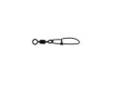 "
Berkley 1012437 Cross-Lok Snap/Swivels Size 3, Per 3
Unique and extra strong Cross-Lok snap with McMahon swivel
Specifications:
- Quantity: 3
- Line Pound Test: 100
- Color: Black
- Tackle Size: 3 "Price: $1.8
Source: