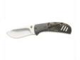 "
Browning 322210 Crossfox Mossy Oak Infinity
Browning Crossfox Knife - Mossy Oak Break-Up Infinity, Model 210
Versatile, rugged and razor sharp, knives are designed to be clipped to a pocket or belt so they are always at the ready.
The handle shape