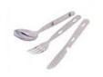 Chinook 42055 Cutlery Set Ridgeline
Ridgeline Stainless Steel Cutlery Set
- Perfect for all camping or backpacking trips
- Knife
- Fork
- Spoon
- Made of high quality 18/8 stainless steel.Price: $3.23
Source: