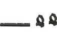 The Base and Medium Ring Set has everything you need to mount a scope on your in-line rifle. All components are constructed of super-strong Z2 Alloy, which is 50% stronger than conventional aluminum systems. All sets include rings, single- or two-piece