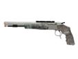 OPTIMA V2 .50 Cal Pistol Stainless Steel/Realtree Green Camo - Rail Mount- Bullet Guiding Muzzle- QRBP - Quick Release Breech Plug- Reversible Hammer Spur- DuraSight Z2 Scope Rail- 14? Stainless Steel Barrel- 3.7 lbs. Total Weight- 100 Grain Capable