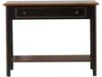 Cyber Monday Black Rub Cooper Classics Console Table Deals !
Black Rub Cooper Classics Console Table
Â Holiday Deals !
Product Details :
The Tribeca Table is a charming addition to any room. This beautiful table features one drawer and shelf for storage