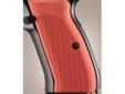 "
Hogue 75172 CZ-75/CZ-85 Grips Checkered Aluminum Matte Red Anodized
Hogue Extreme Series Aluminum grips are precision machined from solid billet stock Aerospace grade 6061 T6 aluminum. Carefully engineered and sized for ultimate fit, form and function,