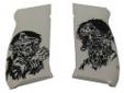 "
Hogue 75034 CZ 75 Scrimshaw Ivory Polymer - Zombie
This designs of ivory polymer grips provide a custom look to your favorite firearm
- Fits: CZ 75
- Scrimshaw Ivory Polymer, Zombie"Price: $49.32
Source: