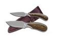 "
Outdoor Edge Cutlery Corp DT-1C Dark Timber Combo Clampack
This razor-sharp skinner/caper combo is designed to handle deer, elk and moose and look good through the whole process. These handsome, practical field knives are perfectly balanced and crafted