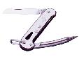 Yachtsman Pocket KnifeMade entirely of top quality stainless steel with dura-edged blades. Telo Rigging knives are tools that yachtsmen will be proud to own, yet are affordable.Yachtsman Pocket Knife comes with a marlin spike and shackle key.