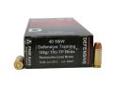 PNW Arms 40SWDTR155TMJ50R Defensive Trainer Ammunition 40 S&W 155gr TMJ (RemanBrass)/50
PNW Arms 40 Smith and Wesson Defensive Training Total Metal Jacket Flat Point
Specifications:
- Caliber: 40 Smith And Wesson
- Grain: 155
- Bullet Type: Defensive